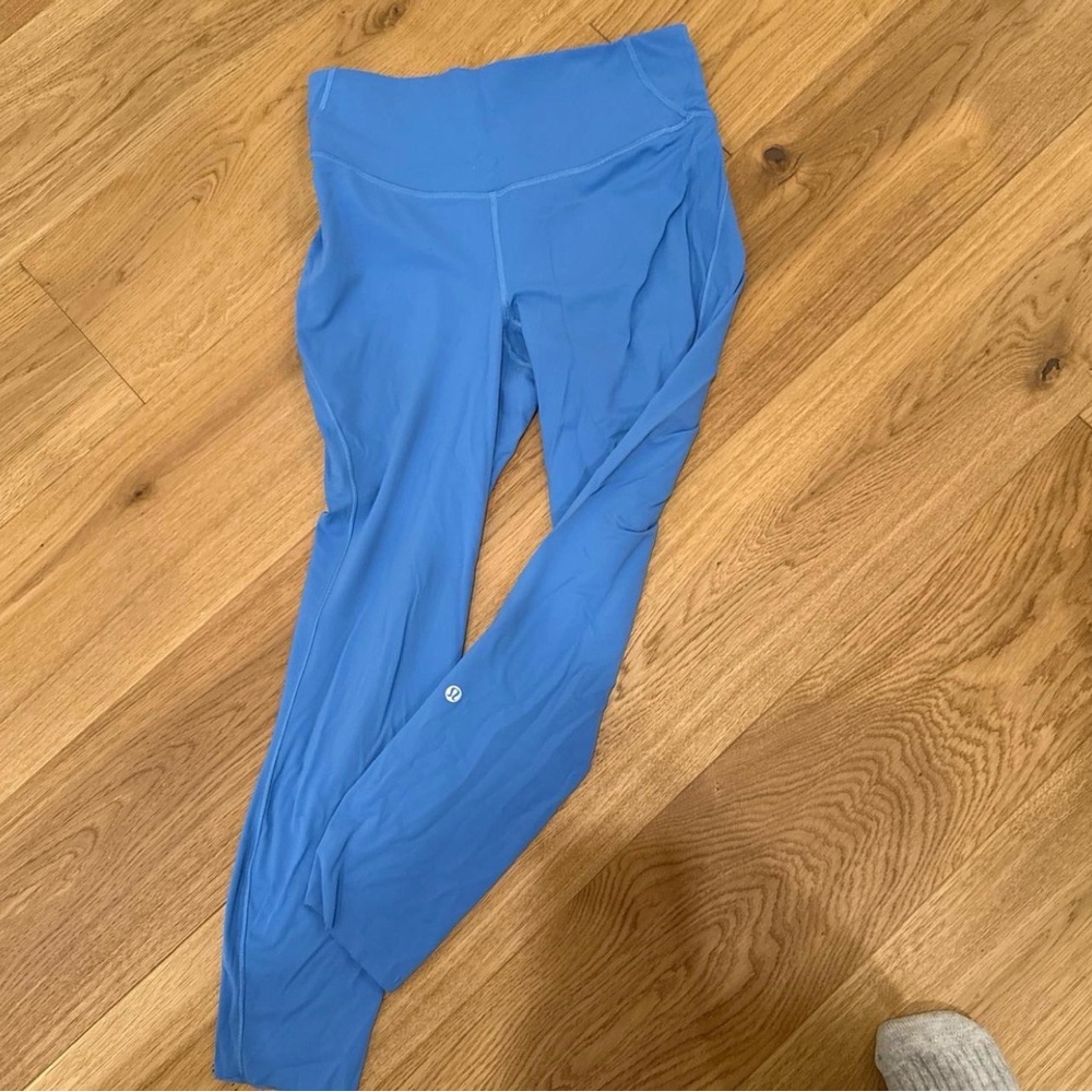 Blue Lululemon Leggings